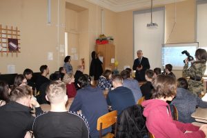 Урок мужества в Астраханской губернском техникуме